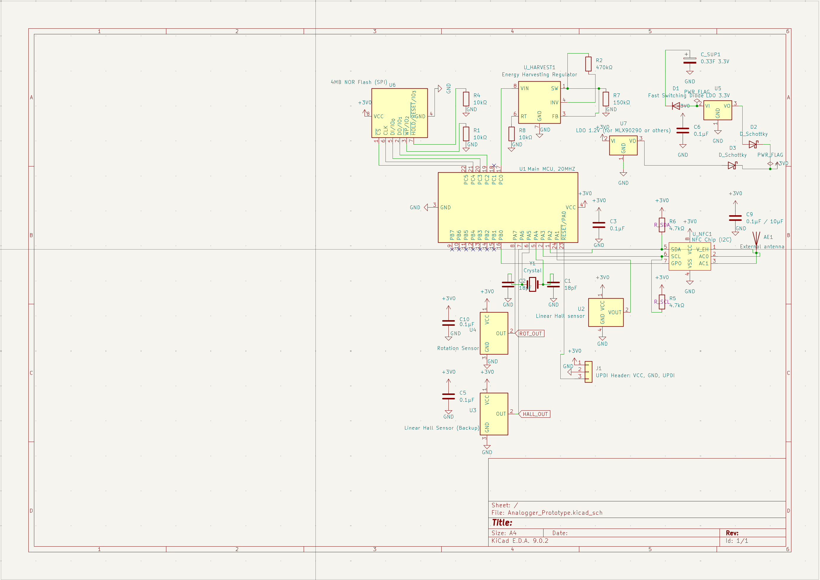 Analogger v0.1 schematic